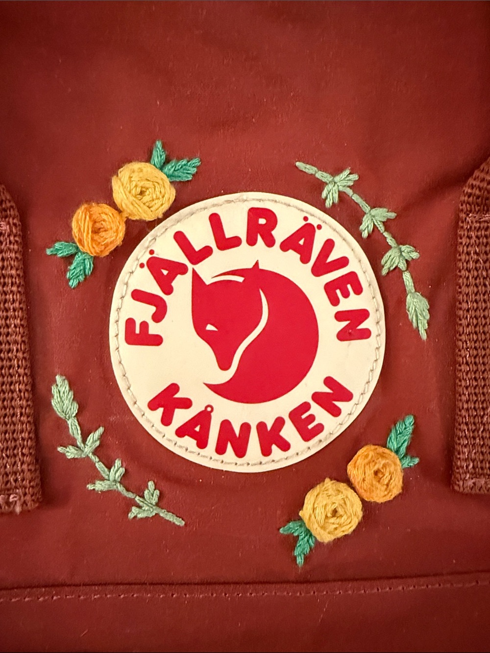 Fjällräven Rust Red Backpack - Picture 2 of 2